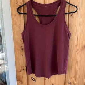 Women's Burgundy Tank Top